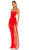 Michael Costello X Revolve Follie Gown In Red