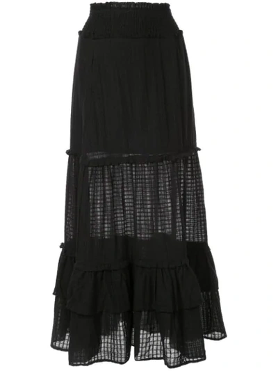Suboo Crossing Maxi Skirt In Black