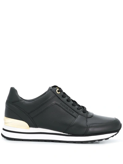 Michael Kors Billie Colour Block Sneakers In Black