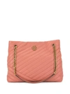 Tory Burch Kira Chevron Tote Bag In Pink