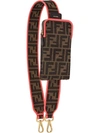 Fendi Regular Strap You Bag Strap In Brown