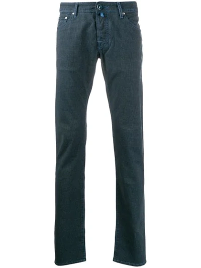 Jacob Cohen Slim Comfort Straight-leg Jeans In Blue