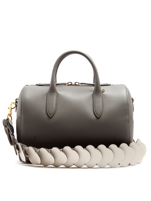 Anya Hindmarch Vere Barrel Leather Bag In Slategrey ModeSens
