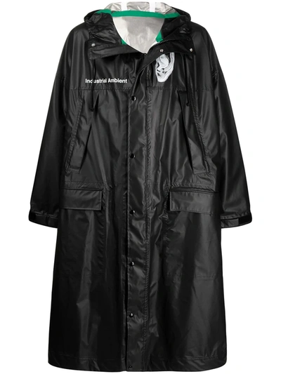 Undercover Industrial Ambient Coat In Black