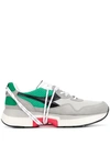 Diadora Txs H Sneakers In Grey Nylon And Leather