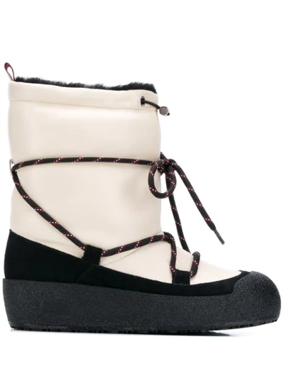 Bally Candye Snow Boots In White