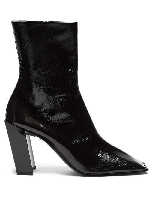 balenciaga square toe pumps