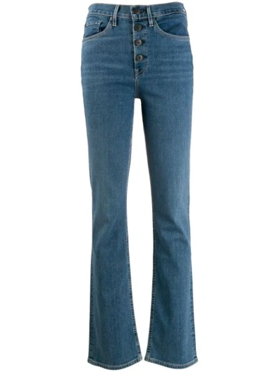 3x1 Bootcut Skinny Jeans In Blue