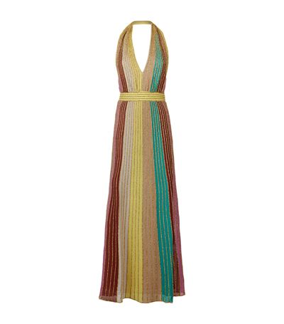 missoni lurex maxi dress