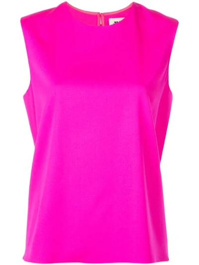 Maison Rabih Kayrouz Sleeveless Blouse In Pink