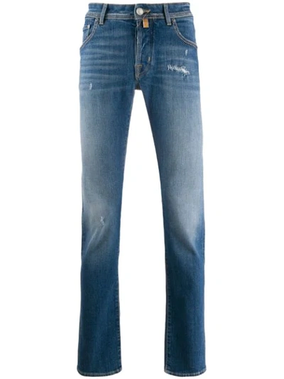 Jacob Cohen Pocket-detail Slim-fit Jeans In 003 Lav.3