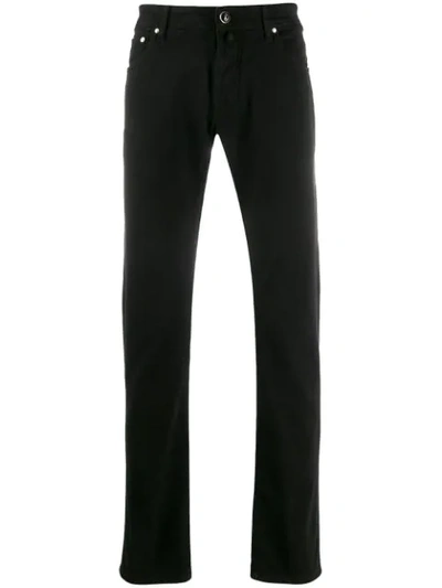 Jacob Cohen Slim-fit Jeans In Black