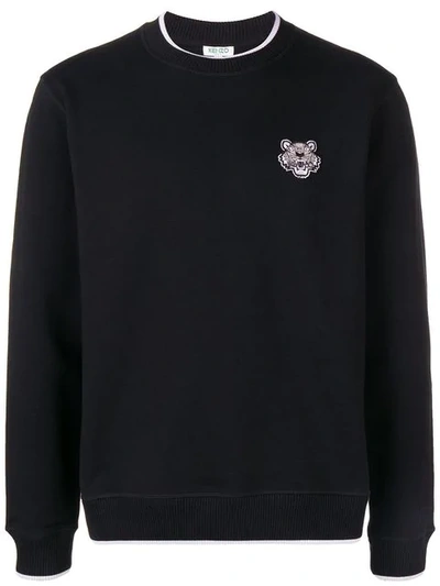 Kenzo Sweatshirt Tigre En Coton In Black