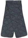 Isabel Marant Bremon Quilted Shell Scarf In Black