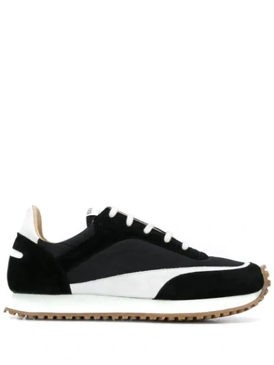 Spalwart Lace Up Sneakers In Black