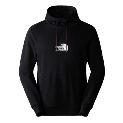 The North Face Pullover Alpine Logo Hoodie In Black