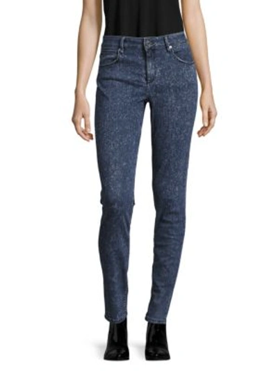 Sandro Cotton-blend Washed Jeans In Denim