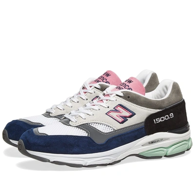 New Balance Mens Made In Uk M1500.9 Hybrid Sneaker Blue In Grey