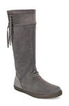 Ugg Emerie Tall Boot In Charcoal Suede