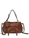 Miu Miu Grace Lux Briefcase Bag In Brown
