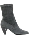 Laurence Dacade Venus Heeled Ankle Boots In Grey