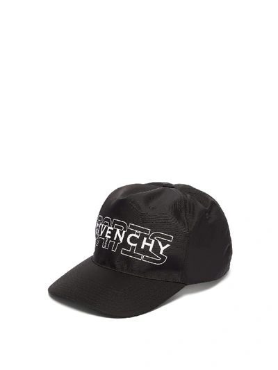 Givenchy Logo Baseball Cap In Black