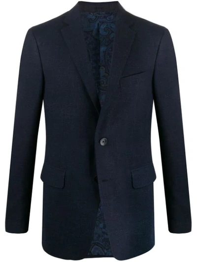 Etro Paisley Lined Single-breasted Blazer In 200