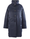 Acne Studios Sating Orelle Winter Jacket In Navy Blue