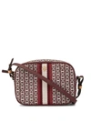 Tory Burch Mini Gemini Link Crossbody Bag In Red