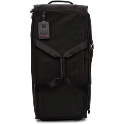 Tumi Black Alpha 3 Large Split 2 Wheeled Duffle Suitcase