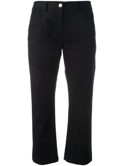 Kenzo Fit And Flare Jeans In Black