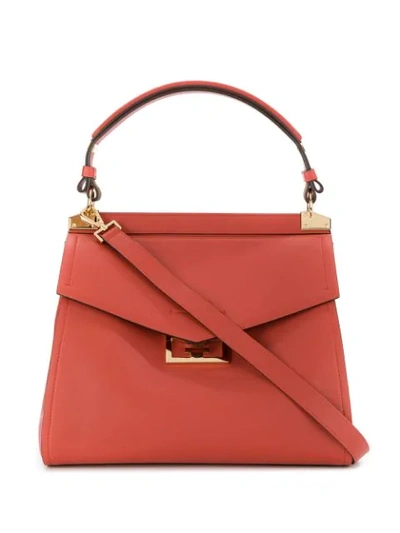Givenchy Small Mystic Tote In Orange