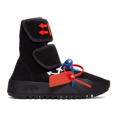 Off-white Black, Red And Blue Cst-001 High-top Sneakers In Black/white |  ModeSens