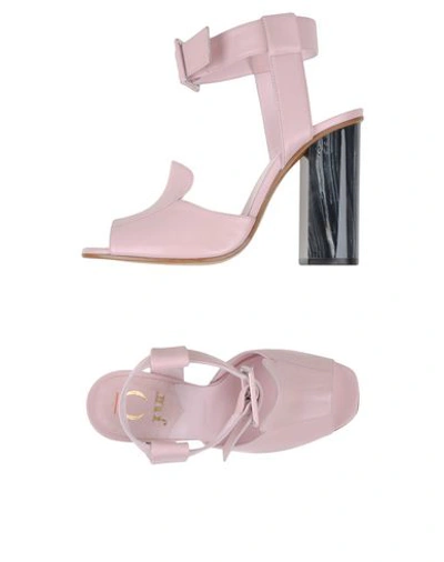 O Jour Sandals In Light Pink