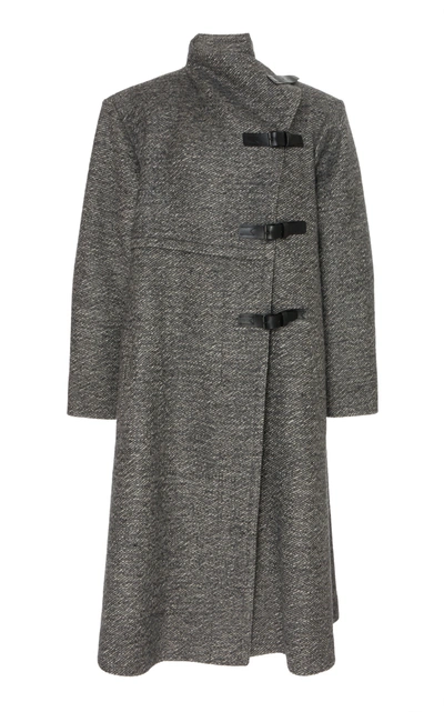 Isabel Marant Natacha Oversized Jacket In Grey