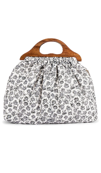 Loveshackfancy Mckenna Grand Bag In Warm Grey