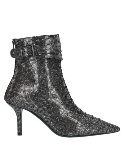 Philosophy Di Lorenzo Serafini Crystal Booties In Silver