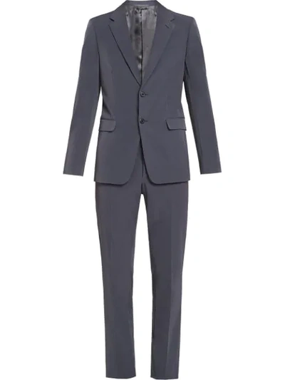 Prada Two-piece Suit In Grey