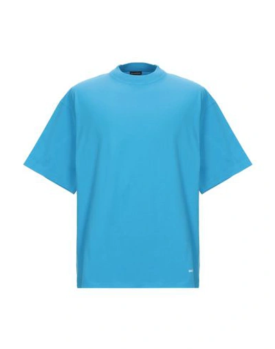 Balenciaga T-shirt In Azure