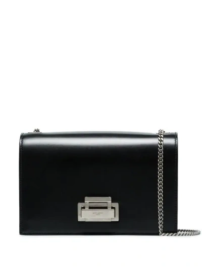 Saint Laurent Metropolis Shoulder Bag In Black