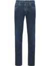 Prada Jeans Mit Geradem Bein In Blue