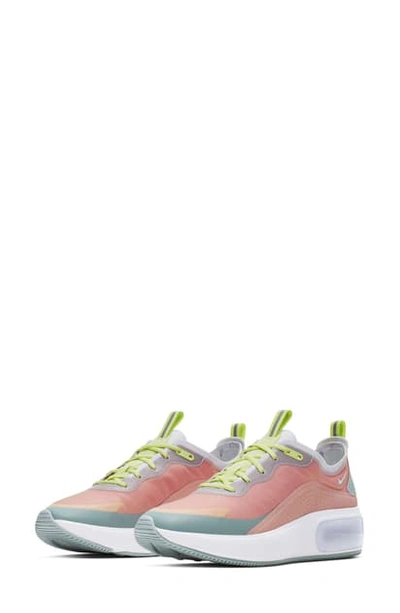 Nike Women's Air Max Dia Se Sneakers In Coral/ Ocean/ Luminous Green