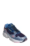 Adidas Originals Women's Falcon Low-top Dad Sneakers In Collegiate Navy/ Glow Blue