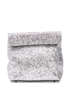 Simon Miller Small Lunch Glitter Bag In Silver