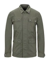 Grey Daniele Alessandrini Jackets In Green