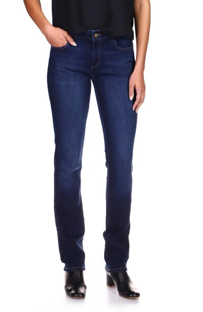 Dl1961 Coco Curvy Straight Leg Jeans In Solo