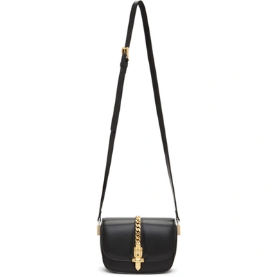 Gucci Ladies Sylvie 1969 Mini Shoulder Bag In 1000 Black