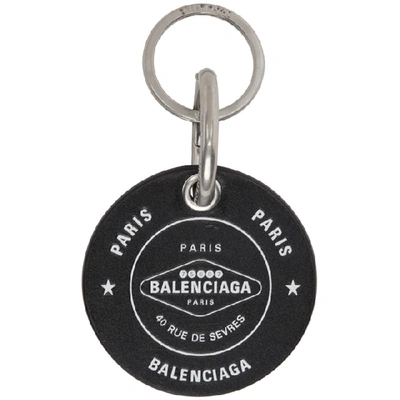 Balenciaga Casino Chip Keyring In 1000 Blk