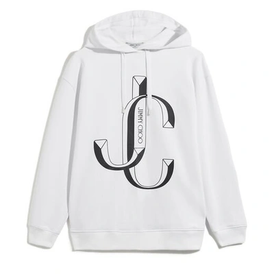 Jimmy Choo Jc-hoodie In S100 White