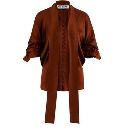 A Cheval Pampa Chiquita Shirt In Brown